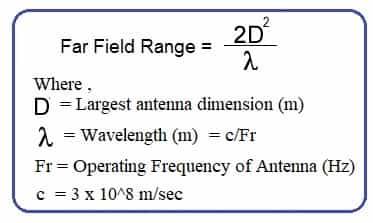 far field range formula