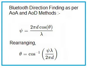 Bluetooth Direction Finding Calculator : AoA and AoD