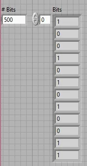 Binary Number Generator LabVIEW VI