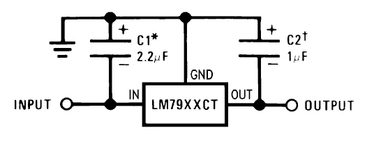 79xx application circuit